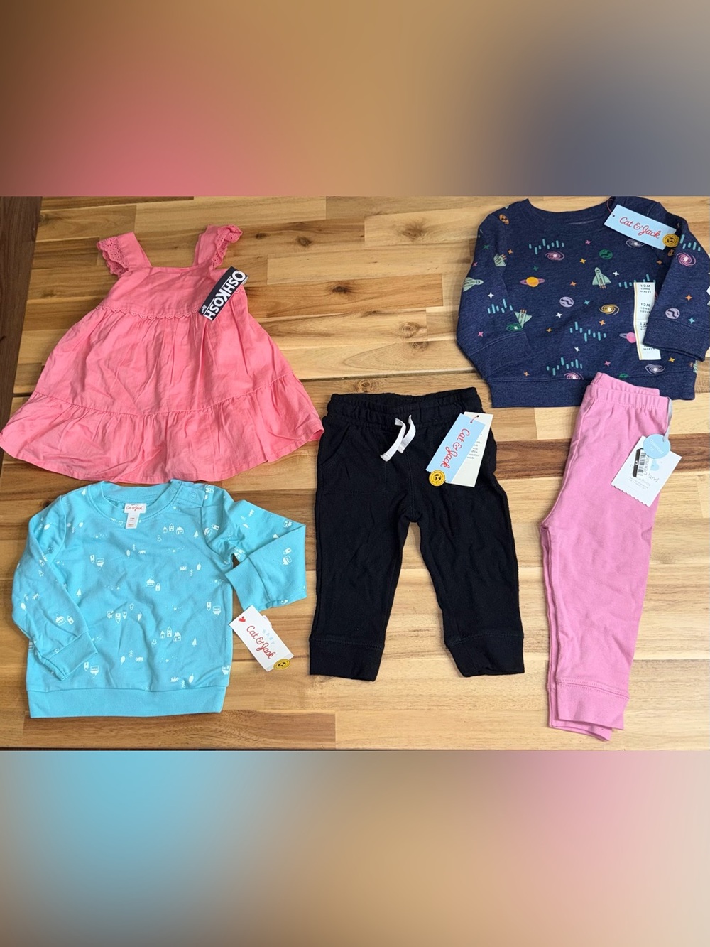 NWT Toddler girls’ clothes bundle 12M